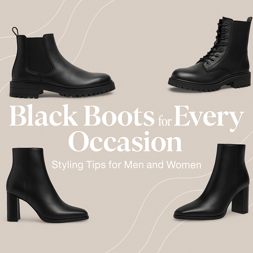 Black Boots for Every Occasion: Styling Tips for Men and Women