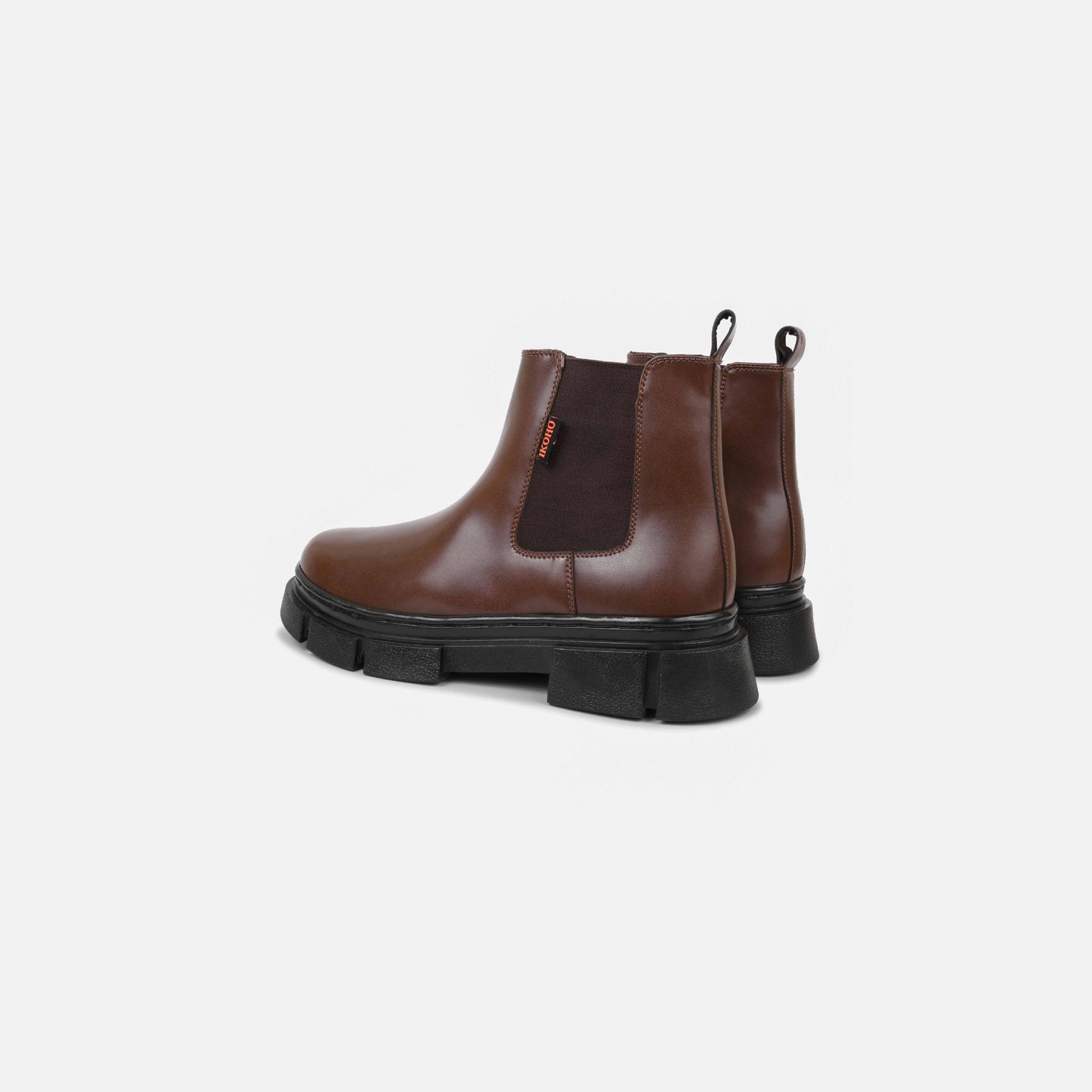 IKOHO CHELSEA BOOTS (BROWN)