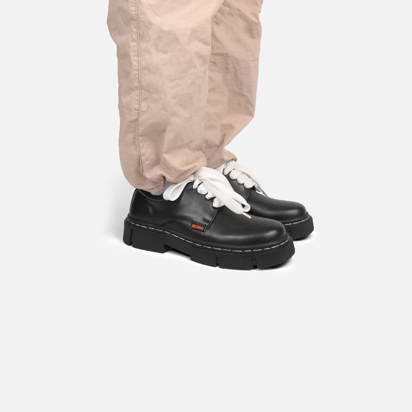 Ikoho Stitch Derby Shoes