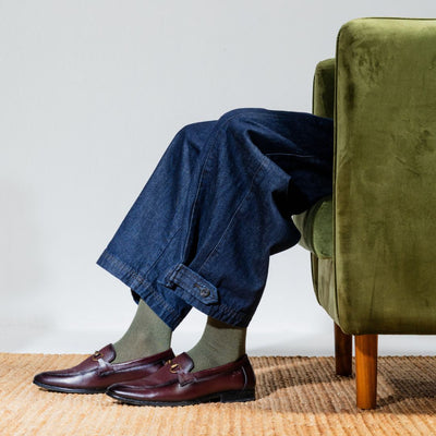 MILE-HIGH LOAFERS CHERRY