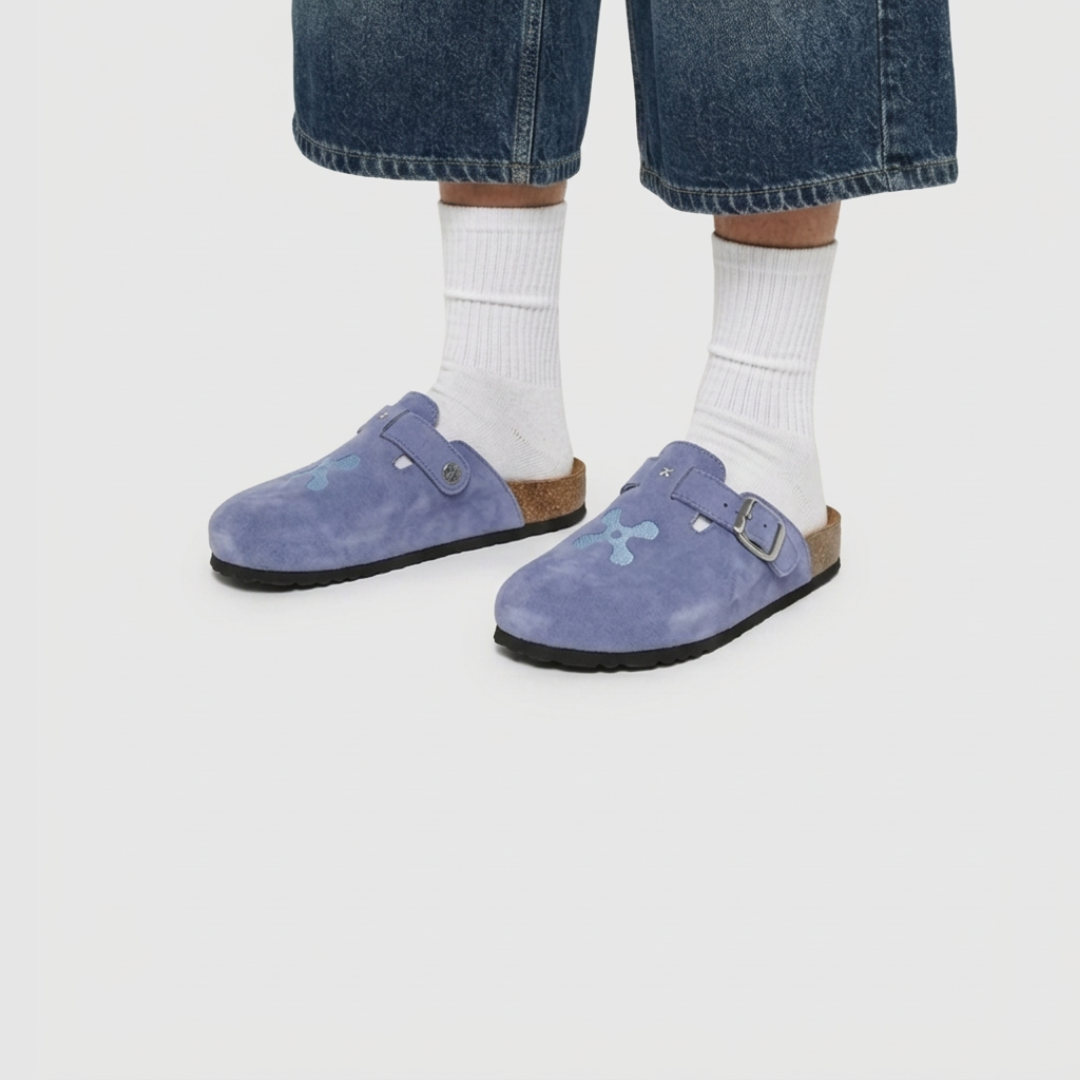STONE BLUE MULES