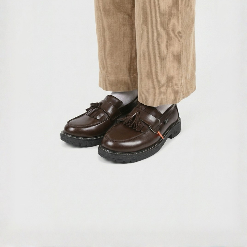 GRADUATION TASSEL LOAFERS BROWN
