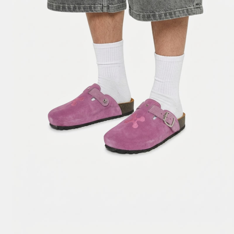 CLAY PINK MULES