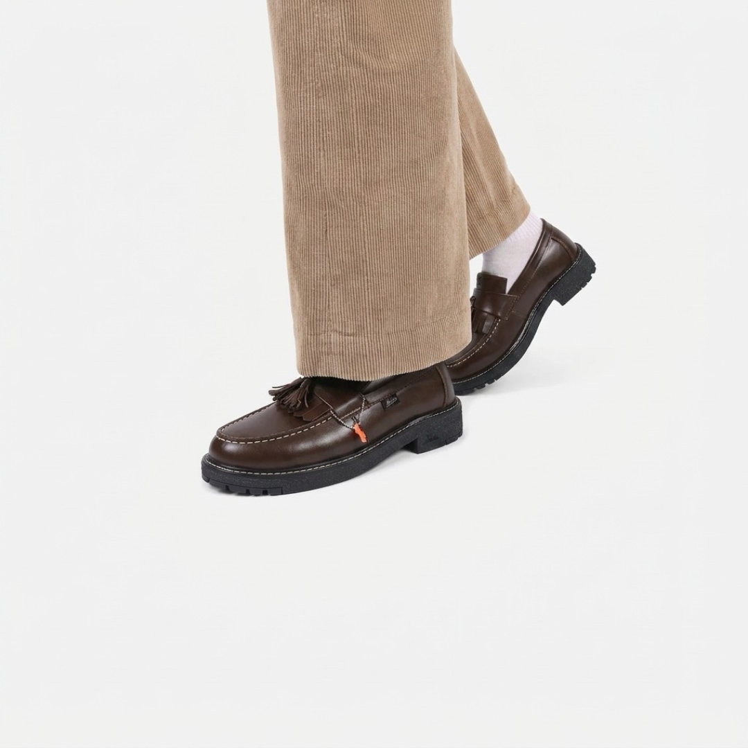 GRADUATION TASSEL LOAFERS BROWN