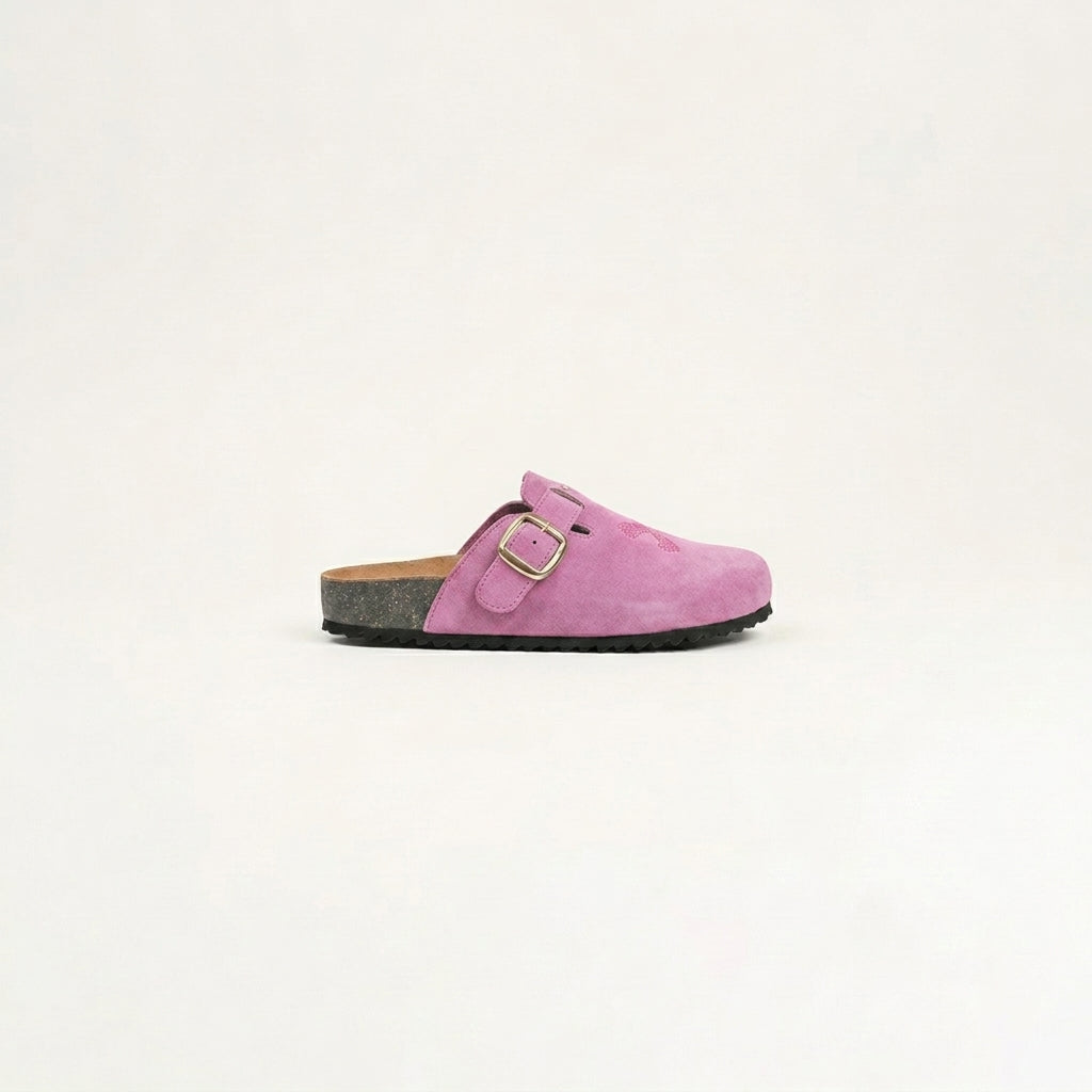 CLAY PINK MULES