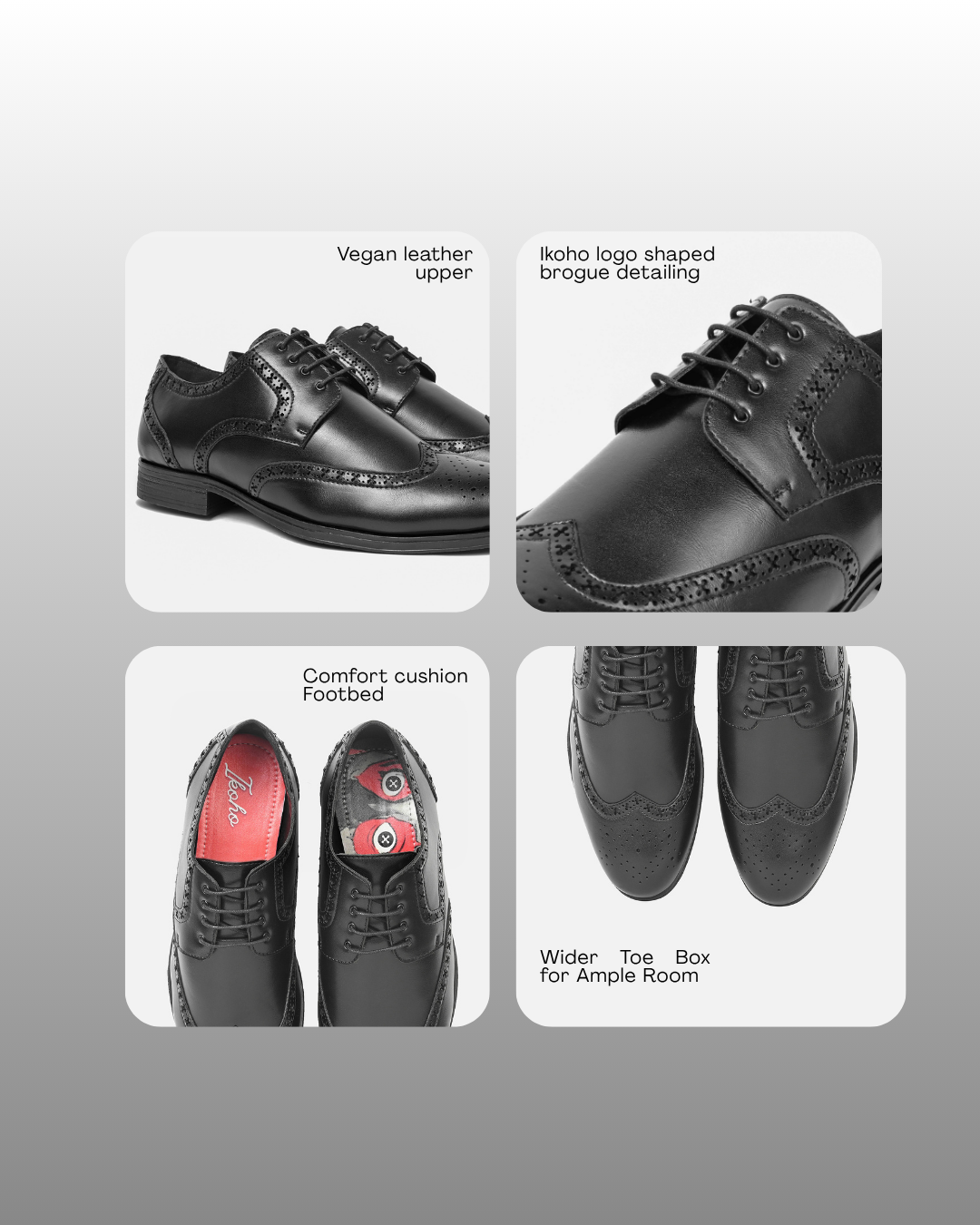 ORANGE EYE DERBY SHOES BROGUE