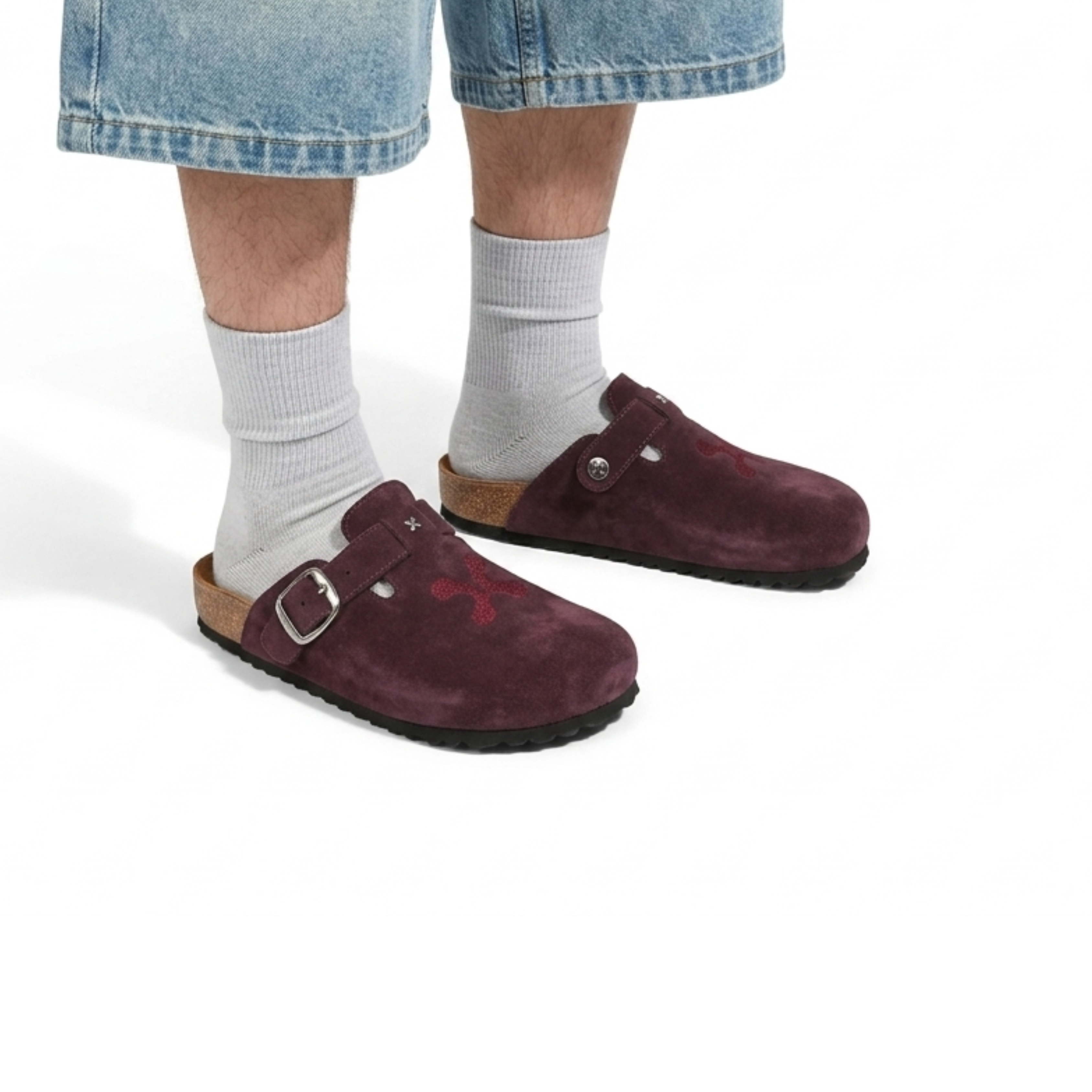 BURNT CHERRY MULES