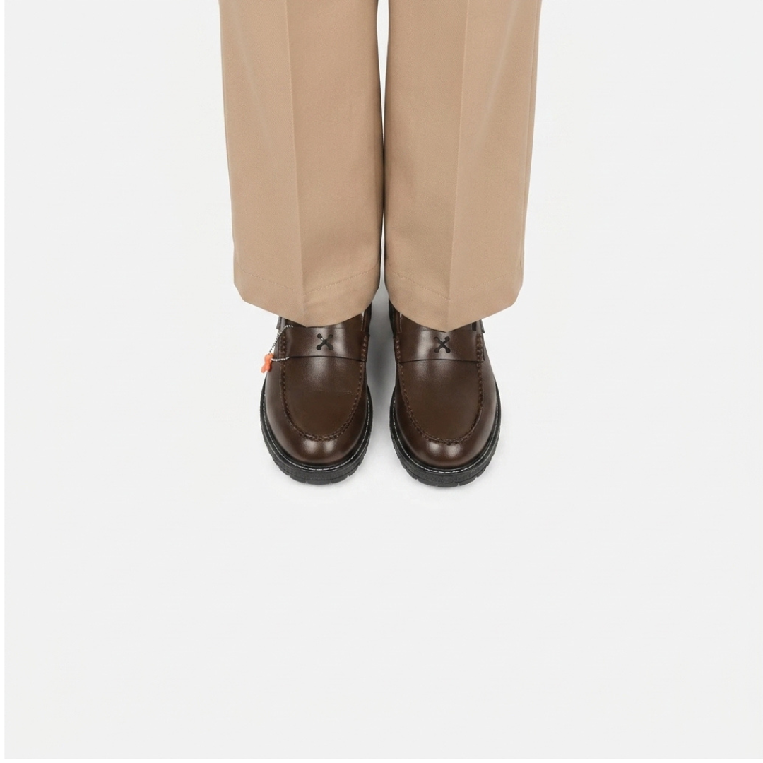 KAIZEN PENNY LOAFERS BROWN