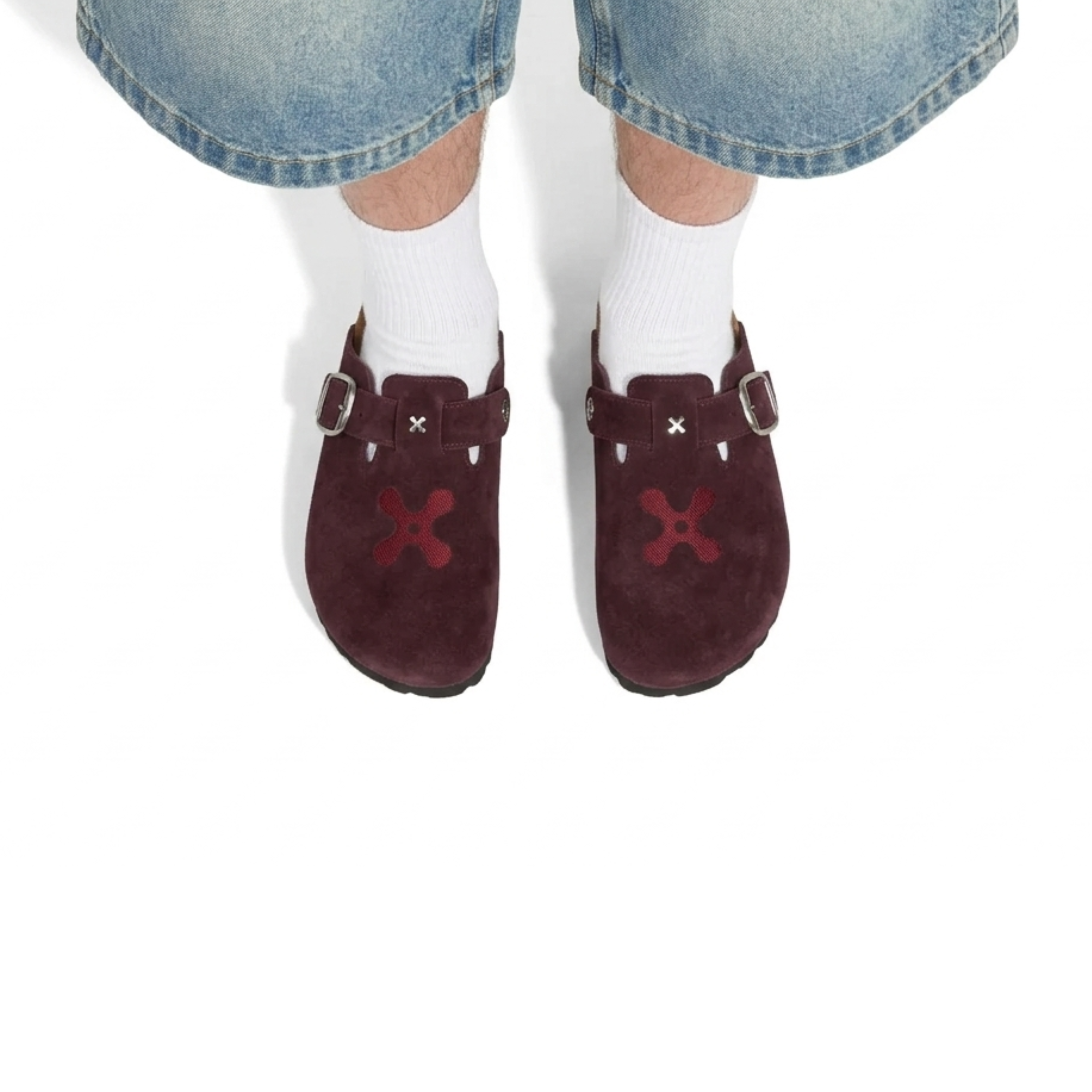 BURNT CHERRY MULES