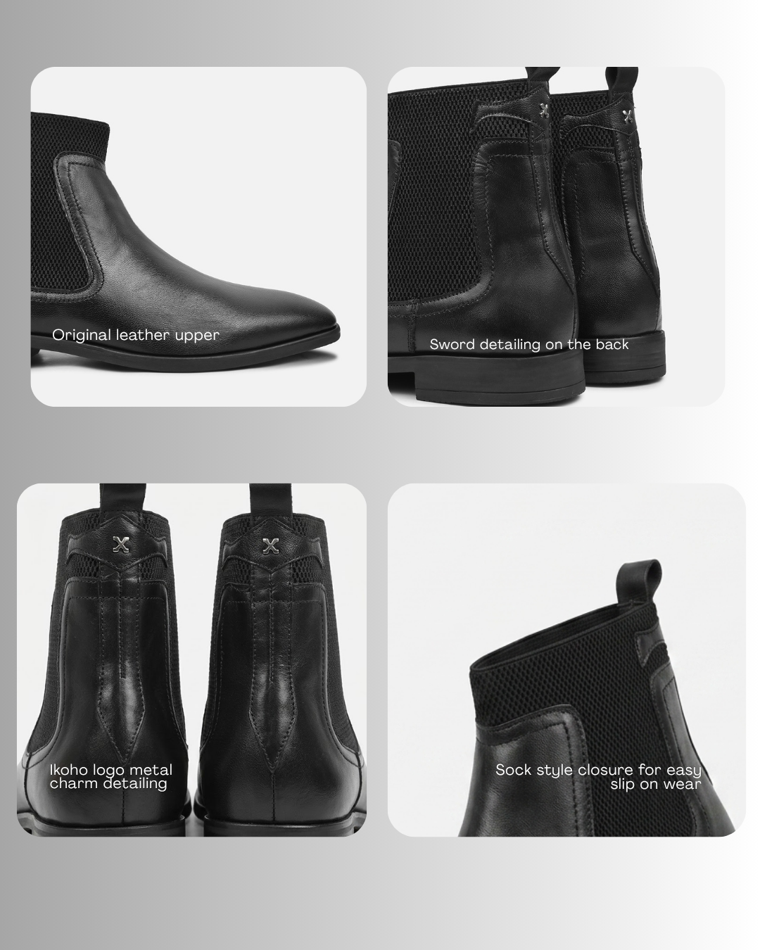 KENSEI CHELSEA BOOTS