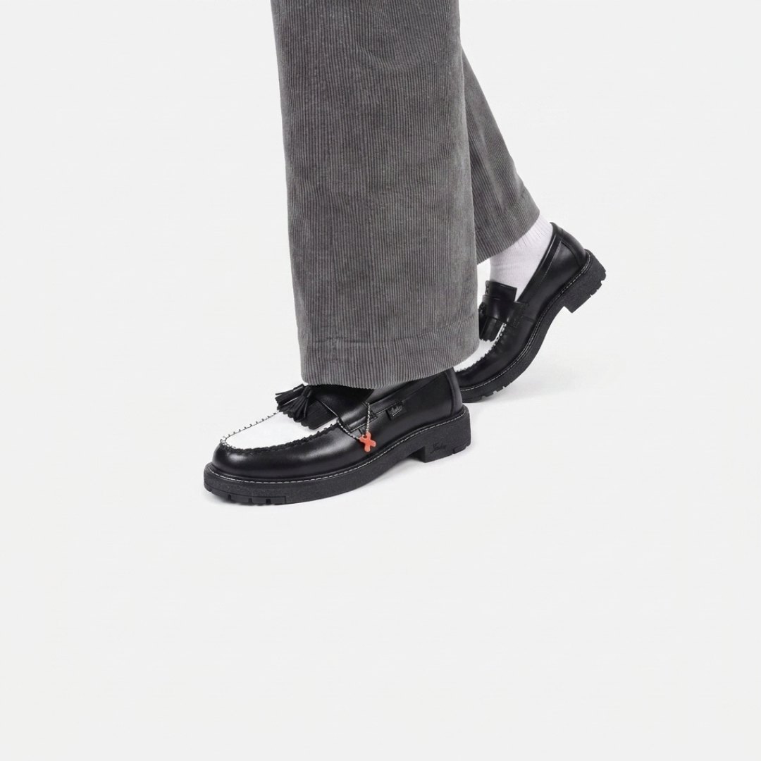 GRADUATION TASSEL LOAFERS PANDA