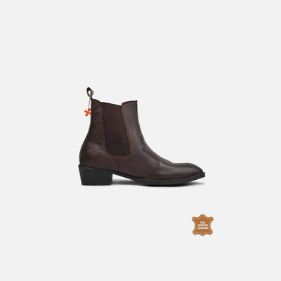 SUGAR DADDY CUBAN BOOTS BROWN
