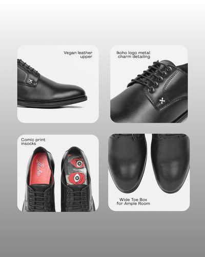 ORANGE EYE DERBY SHOES