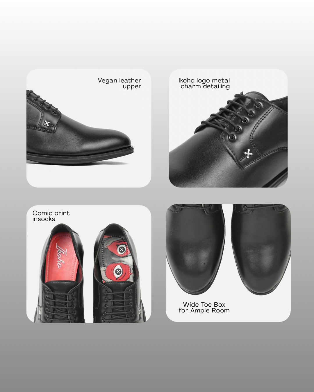 ORANGE EYE DERBY SHOES