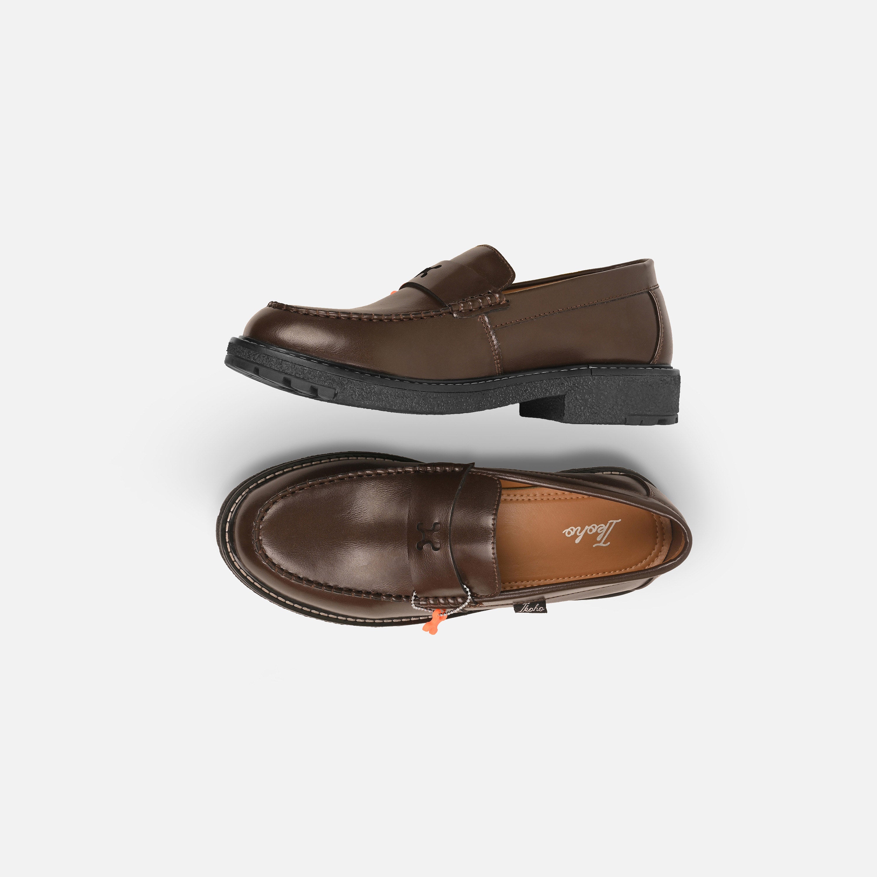 KAIZEN PENNY LOAFERS BROWN