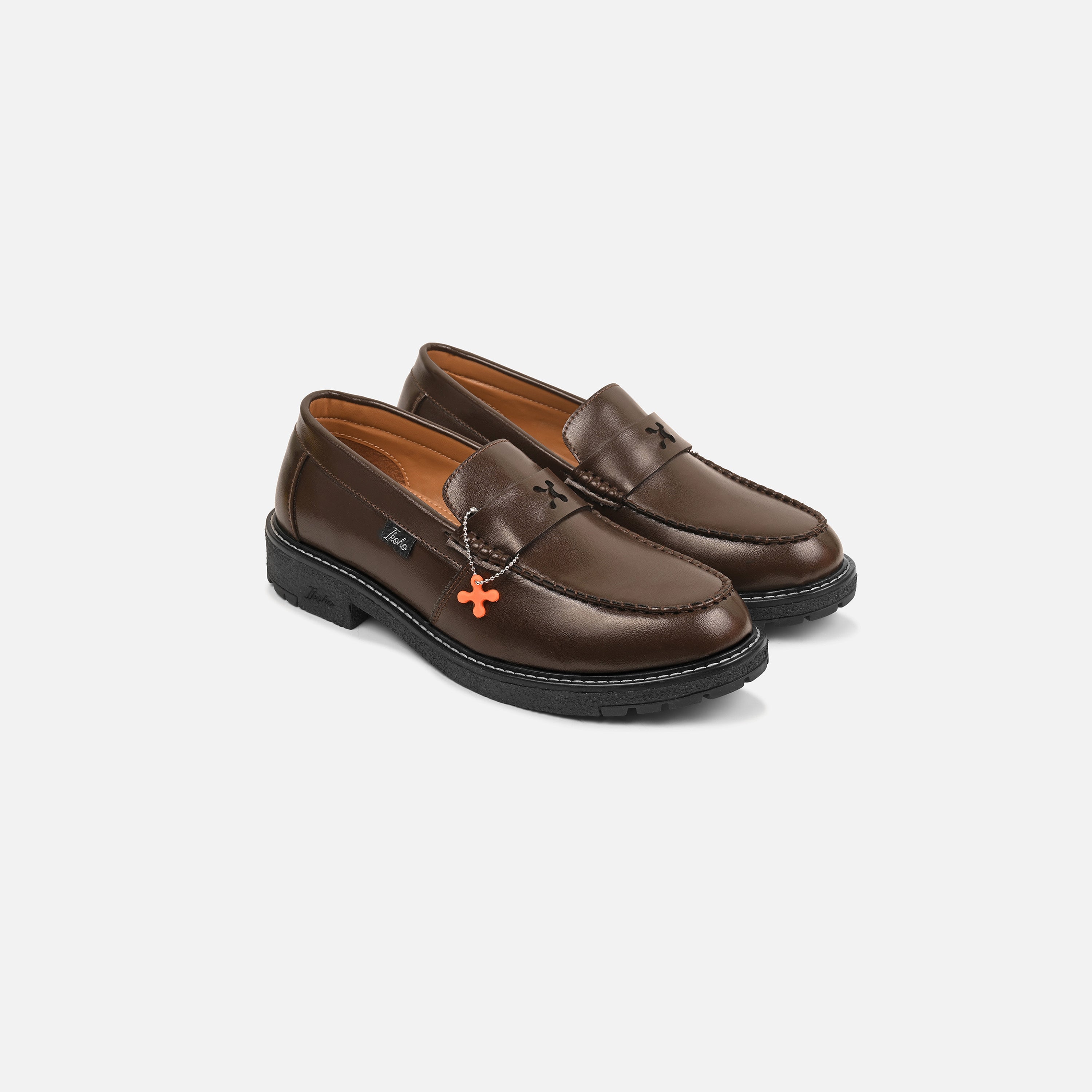 KAIZEN PENNY LOAFERS BROWN
