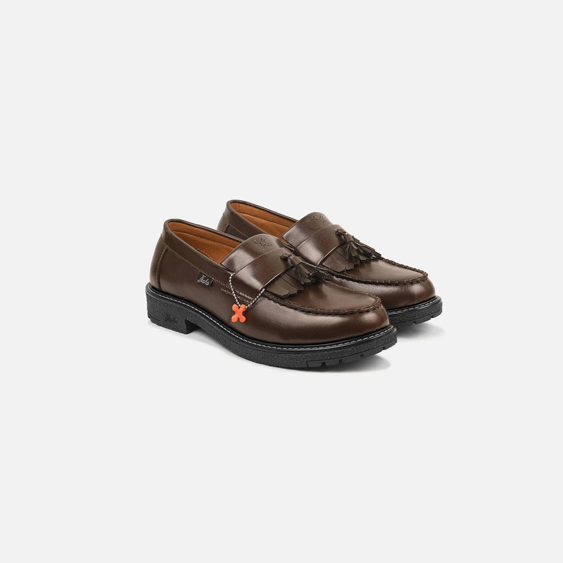 GRADUATION TASSEL LOAFERS BROWN