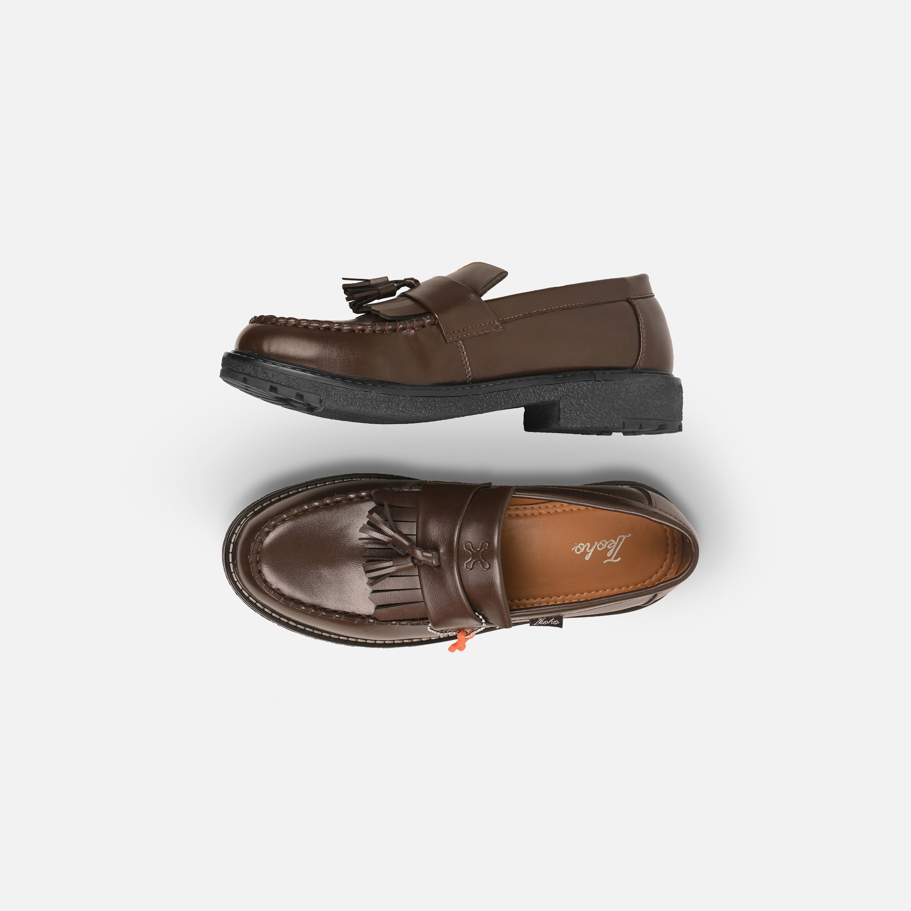 GRADUATION TASSEL LOAFERS BROWN
