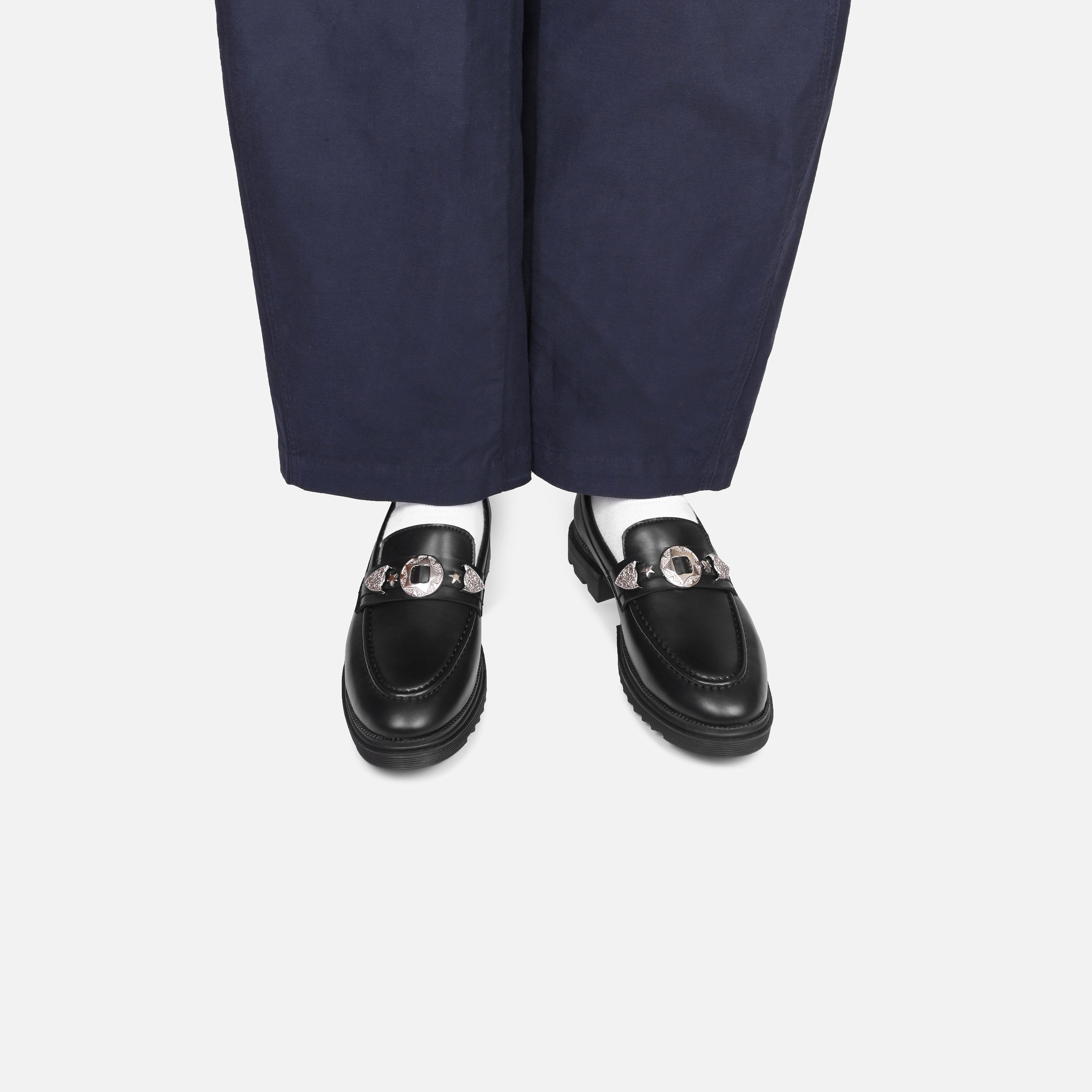 BUCKLE LOAFERS