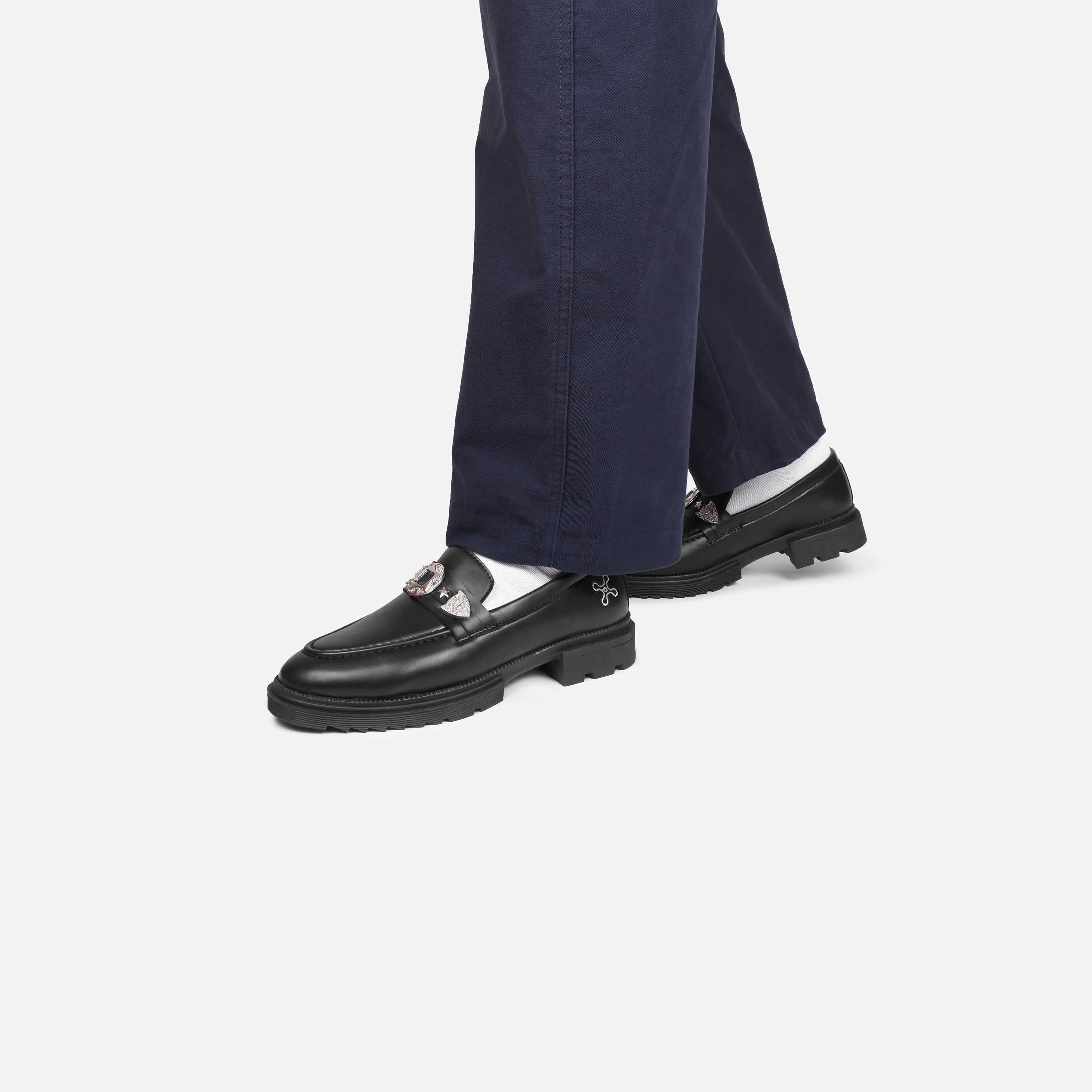 BUCKLE LOAFERS