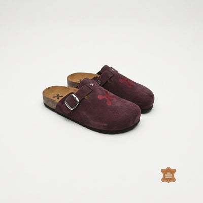 BURNT CHERRY MULES