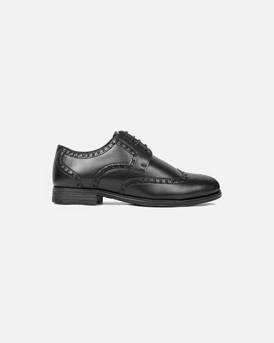 ORANGE EYE DERBY SHOES BROGUE