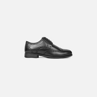 ORANGE EYE DERBY SHOES BROGUE