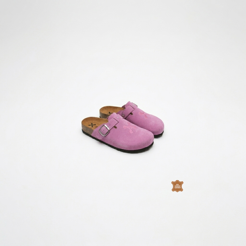 CLAY PINK MULES