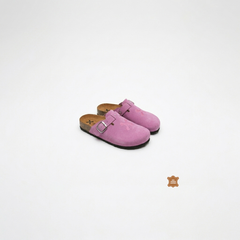 CLAY PINK MULES