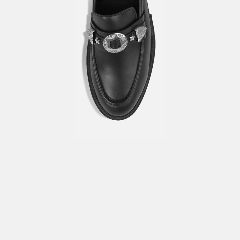 BUCKLE LOAFERS