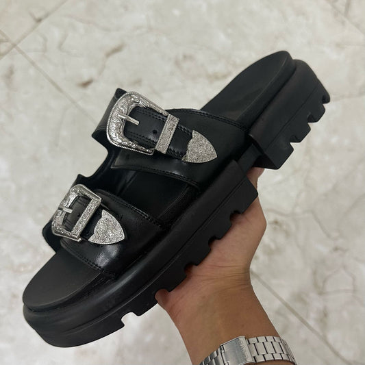 COMING SOON BUCKLE SLIDES