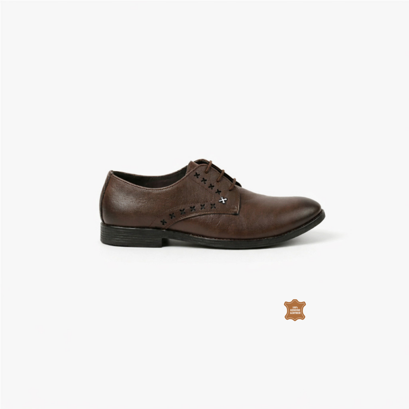 EVERYDAY DERBY SHOES BROWN