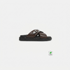 KATANA BUCKLE SLIDES BROWN