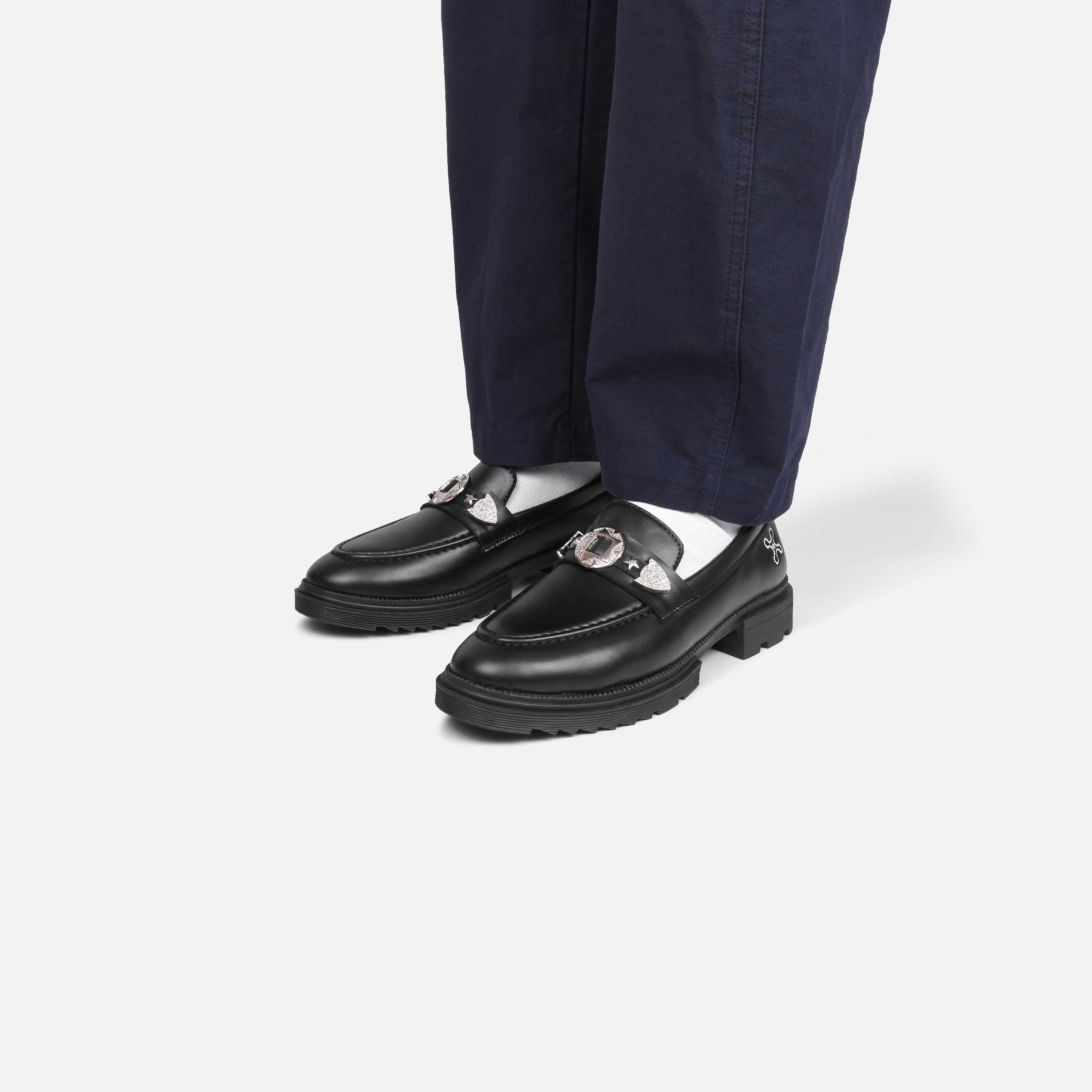 STARBOY BUCKLE LOAFERS