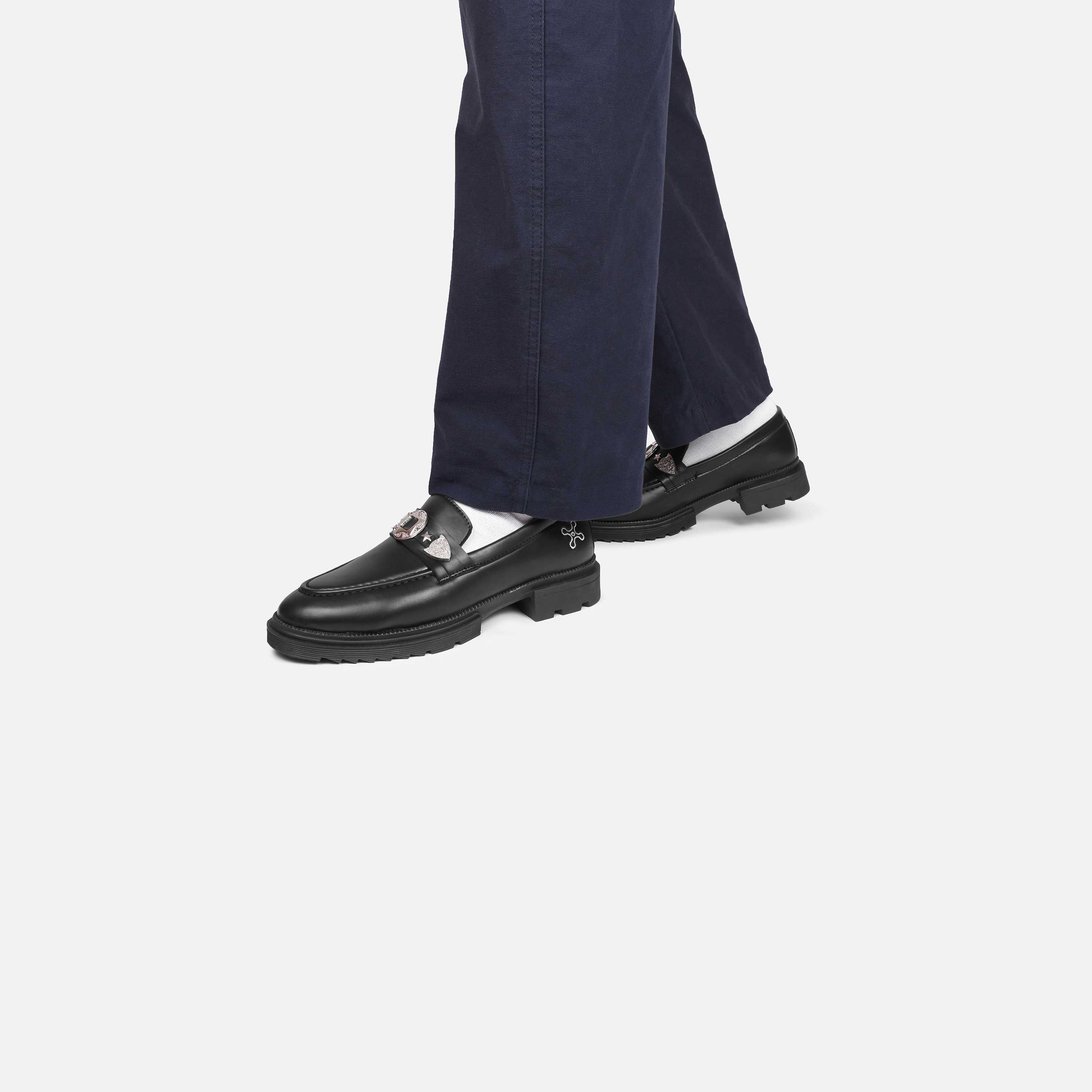 STARBOY BUCKLE LOAFERS